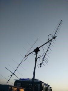 Antenny stacji naziemnej PWSAT